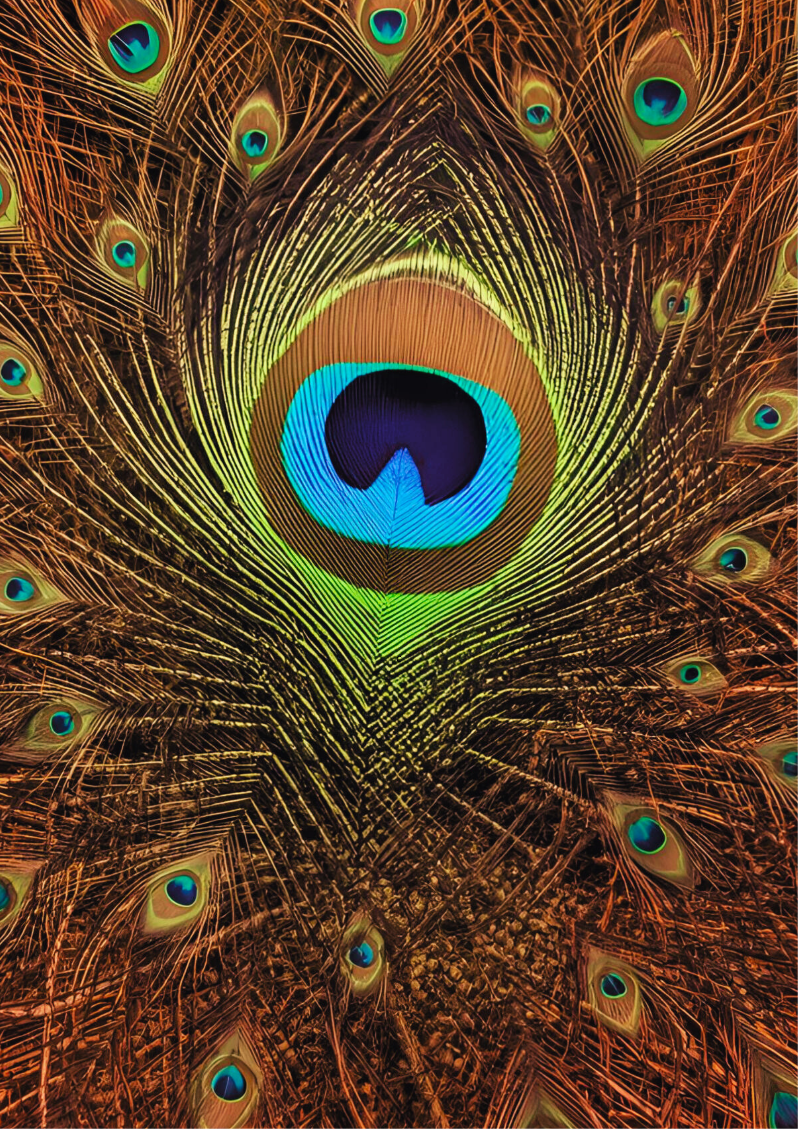 Sacred Peacock Shamanic Imagery
